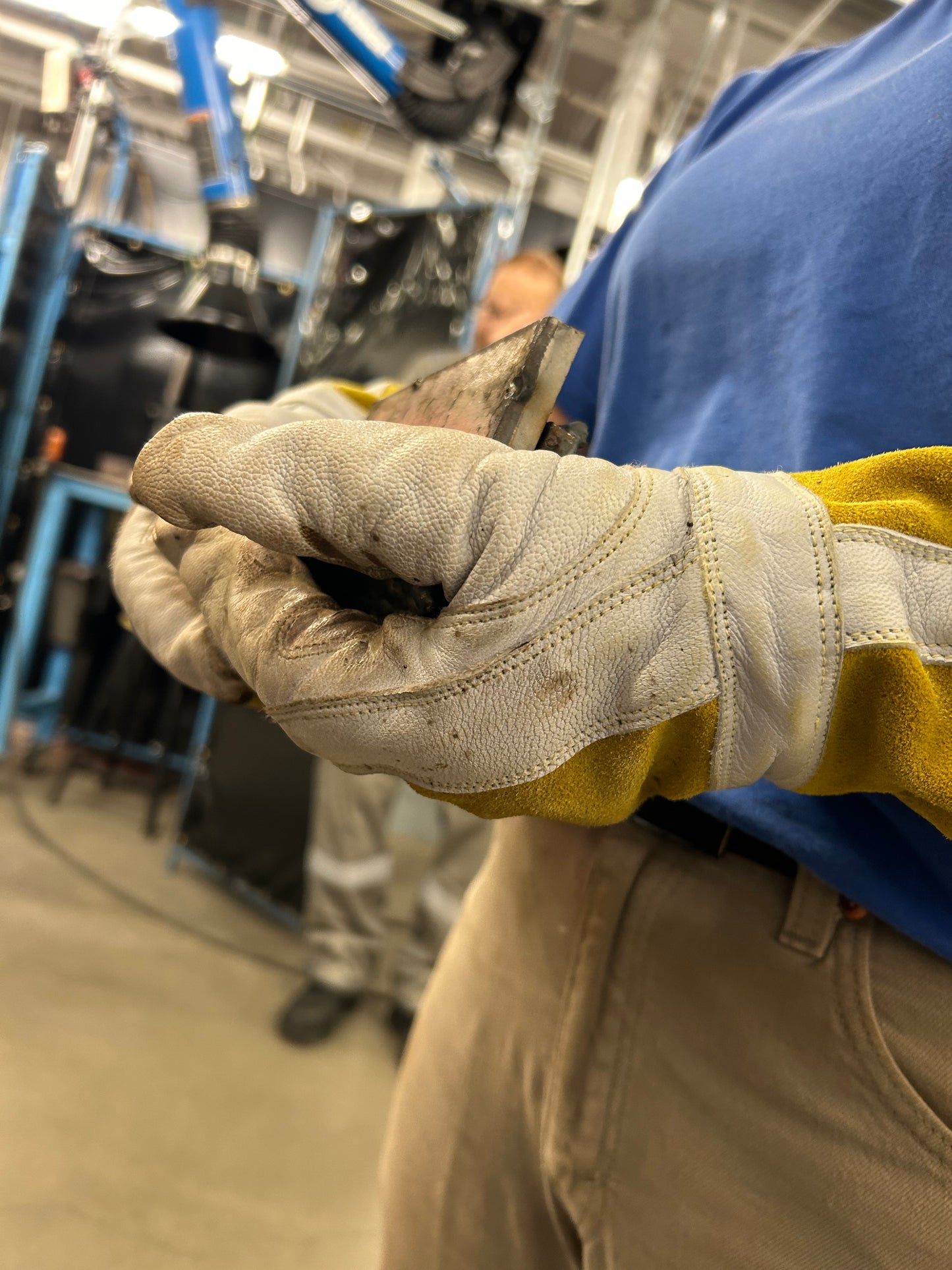 WOMANS LEATHER WELDING GLOVES FW1