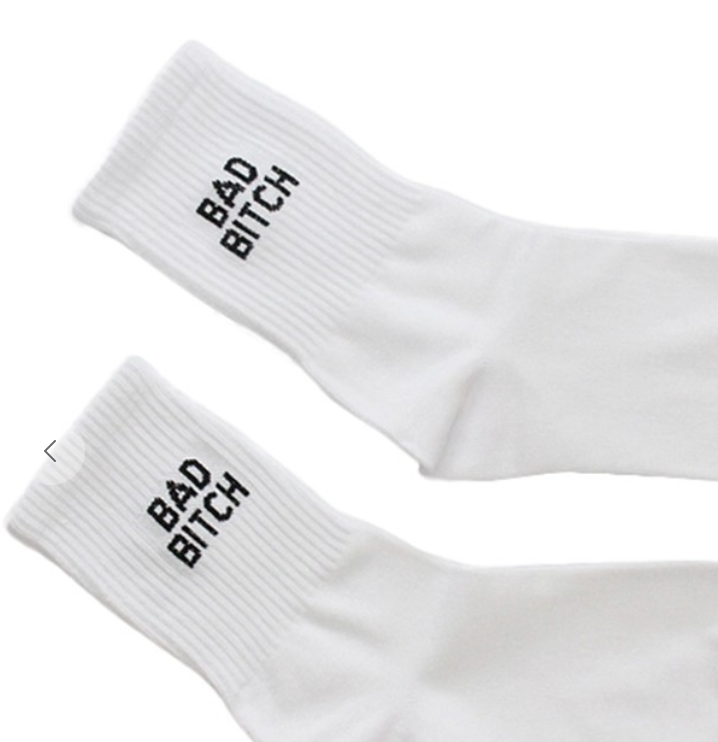 Bad Bitch Cotton Socks