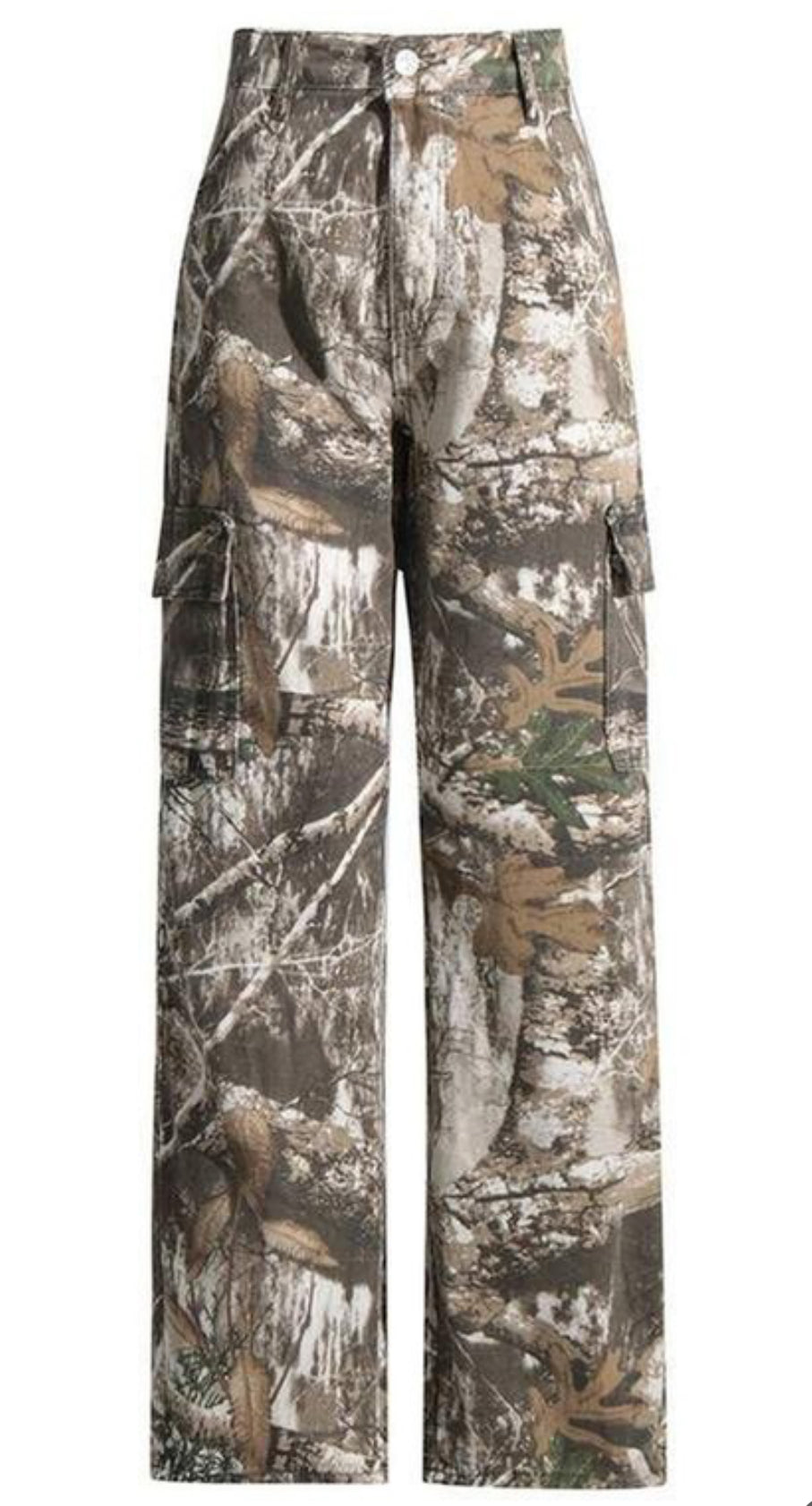 Ingraham Real Tree Cargo Camouflage Wide Leg Work Pant