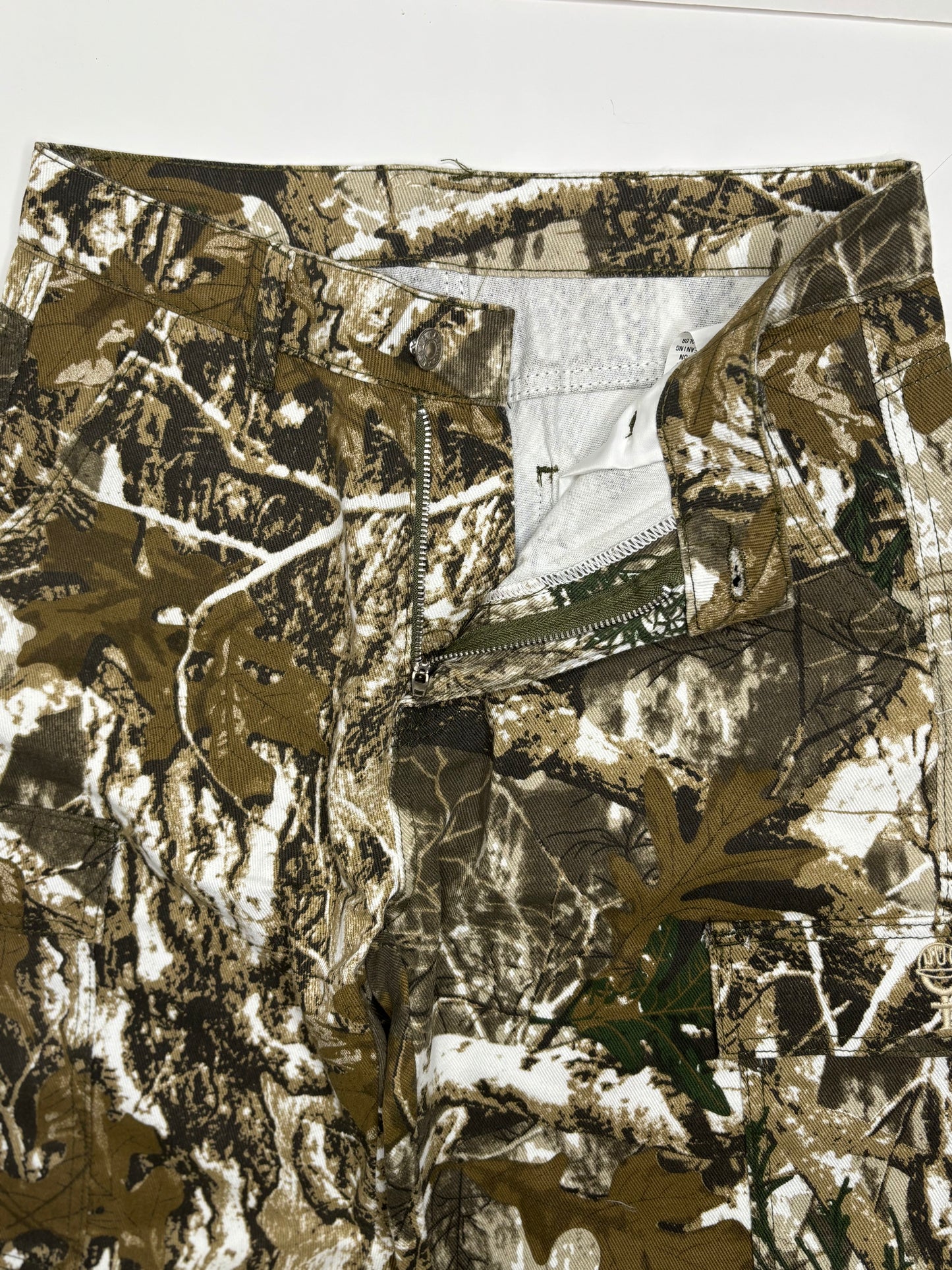 Ingraham Real Tree Cargo Camouflage Wide Leg Work Pant