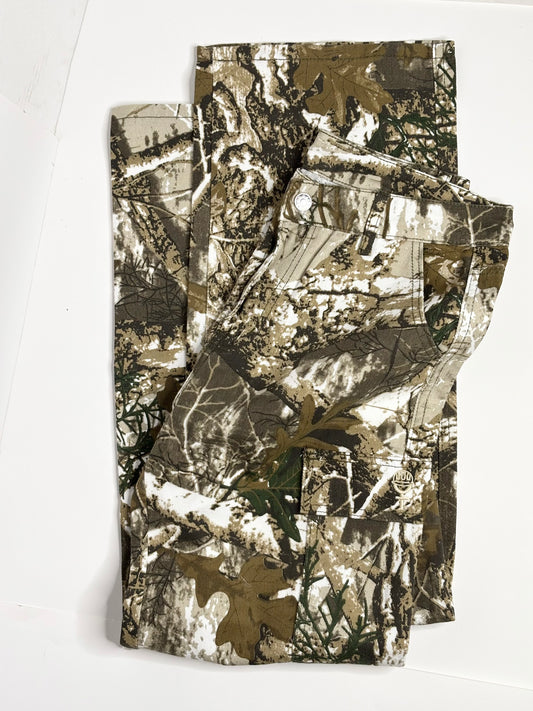 Ingraham Real Tree Cargo Camouflage Wide Leg Work Pant