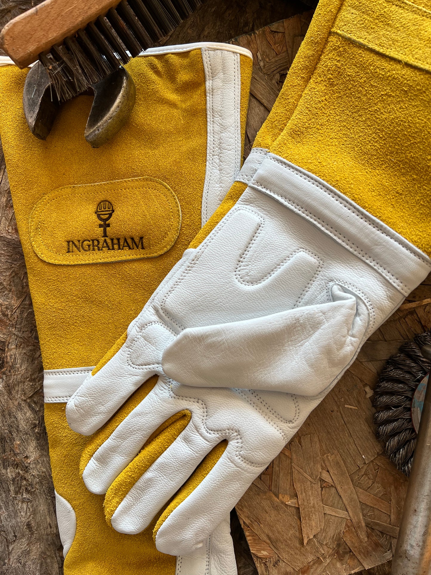 WOMANS LEATHER WELDING GLOVES FW1