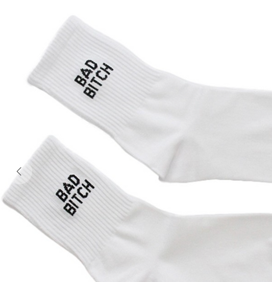Bad Bitch Cotton Socks